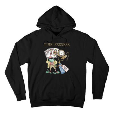 Timelessness Timeless Clock Back In Time Magic Card Tall Hoodie