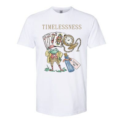 Timelessness Timeless Clock Back In Time Magic Card Softstyle CVC T-Shirt