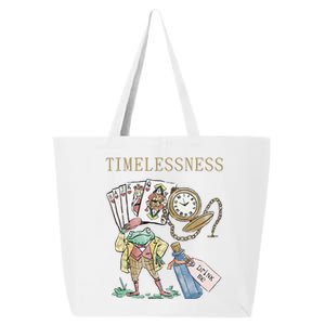 Timelessness Timeless Clock Back In Time Magic Card 25L Jumbo Tote