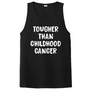 Tougher Than Cancer Support Hood Cancer Awareness Gift PosiCharge Competitor Tank