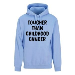 Tougher Than Cancer Support Hood Cancer Awareness Gift Unisex Surf Hoodie