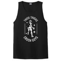 Thick Thighs Crush Guys Gym Workout Fitness Bodybuilding PosiCharge Competitor Tank