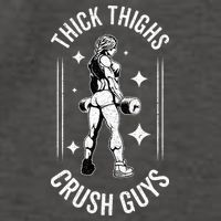 Thick Thighs Crush Guys Gym Workout Fitness Bodybuilding Vector Backpack