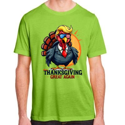 Thanksgivin Trump Costume Adult ChromaSoft Performance T-Shirt