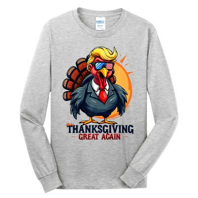 Thanksgivin Trump Costume Tall Long Sleeve T-Shirt