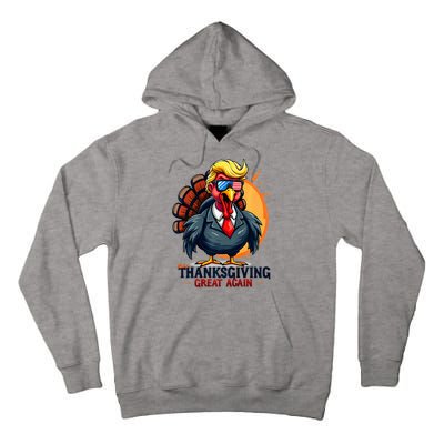 Thanksgivin Trump Costume Tall Hoodie