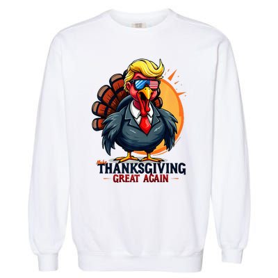 Thanksgivin Trump Costume Garment-Dyed Sweatshirt