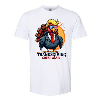 Thanksgivin Trump Costume Softstyle CVC T-Shirt