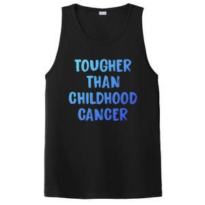 Tougher Than Cancer Support Hood Cancer Awareness Meaningful Gift PosiCharge Competitor Tank