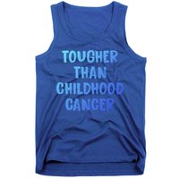 Tougher Than Cancer Support Hood Cancer Awareness Meaningful Gift Tank Top