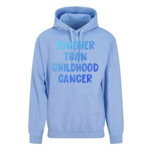 Tougher Than Cancer Support Hood Cancer Awareness Meaningful Gift Unisex Surf Hoodie