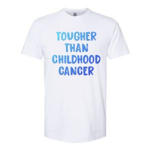 Tougher Than Cancer Support Hood Cancer Awareness Meaningful Gift Softstyle CVC T-Shirt