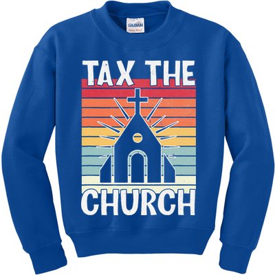 Tax The Church Anti Religion Atheism Atheist Kids Sweatshirt