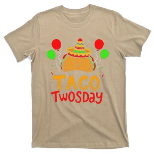 Taco Twosday Cinco De Mayo 2 Year Old Birthday T-Shirt