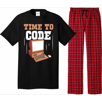 Time To Code Code It Programming Coder Programmer Coding Great Gift Pajama Set