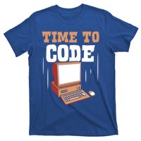 Time To Code Code It Programming Coder Programmer Coding Great Gift T-Shirt