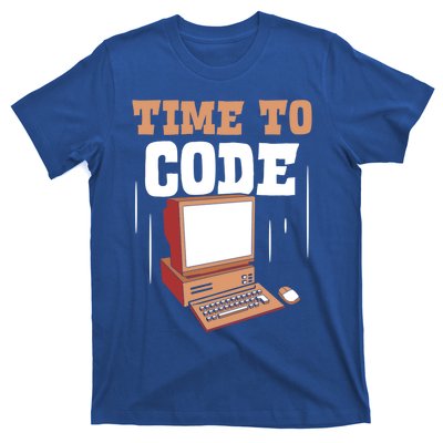 Time To Code Code It Programming Coder Programmer Coding Great Gift T-Shirt