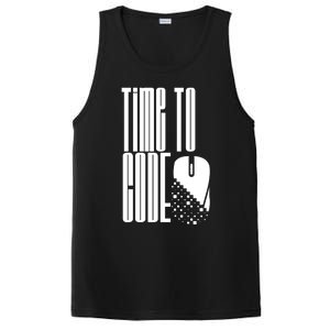 Time To Code Coder Programming Programmer Coding Code It Great Gift PosiCharge Competitor Tank