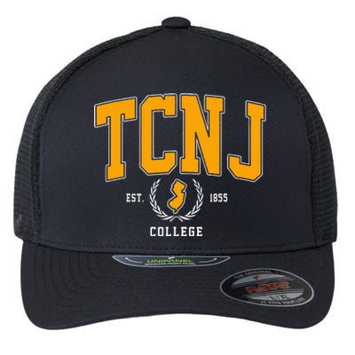 Tcnj The College Of New Jersey Arch Flexfit Unipanel Trucker Cap