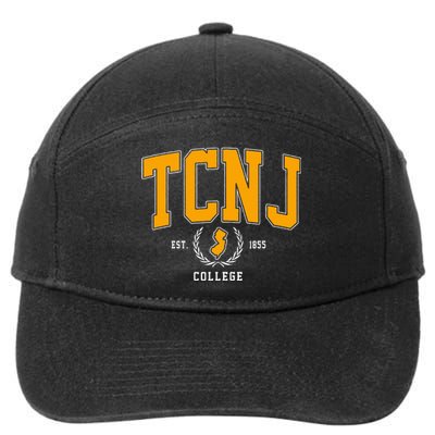 Tcnj The College Of New Jersey Arch 7-Panel Snapback Hat