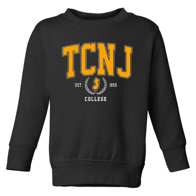 Tcnj The College Of New Jersey Arch Toddler Sweatshirt