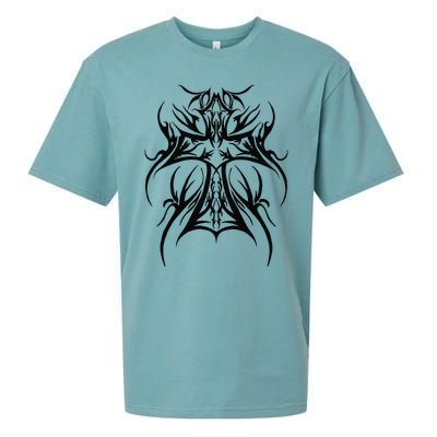 Ty Tribal Cross Premium Sueded Cloud Jersey T-Shirt