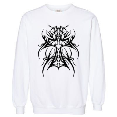 Ty Tribal Cross Premium Garment-Dyed Sweatshirt