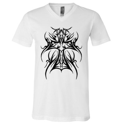 Ty Tribal Cross Premium V-Neck T-Shirt