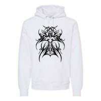 Ty Tribal Cross Premium Premium Hoodie