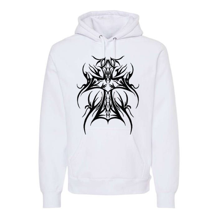 Ty Tribal Cross Premium Premium Hoodie