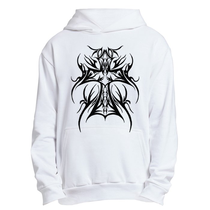 Ty Tribal Cross Premium Urban Pullover Hoodie