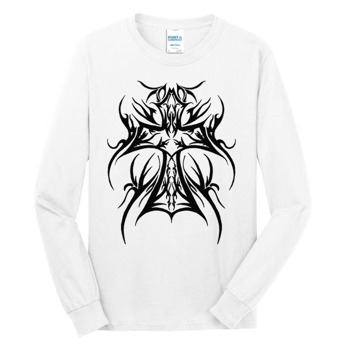 Ty Tribal Cross Premium Tall Long Sleeve T-Shirt