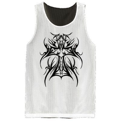 Ty Tribal Cross Premium Mesh Reversible Basketball Jersey Tank