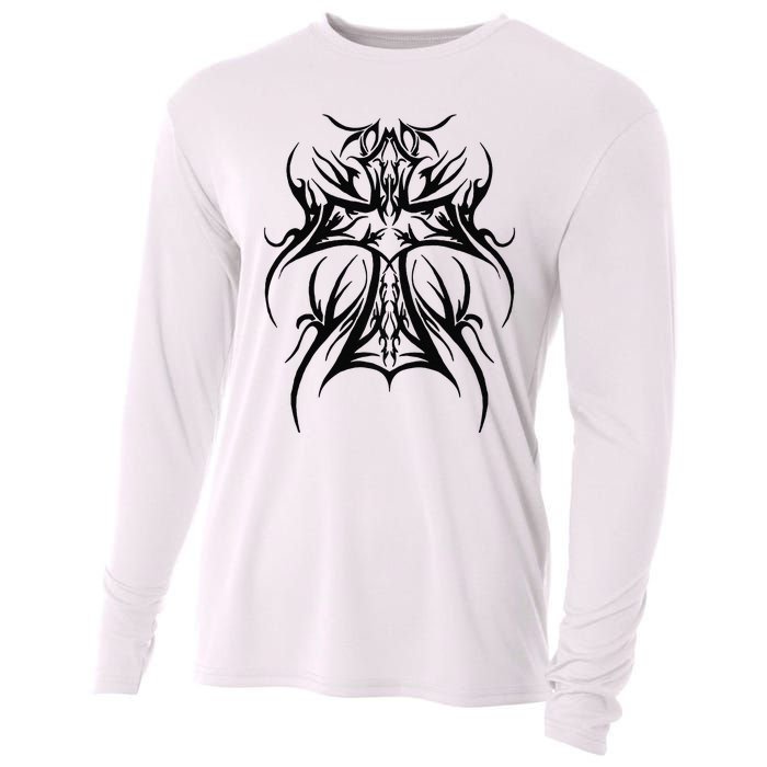 Ty Tribal Cross Premium Cooling Performance Long Sleeve Crew