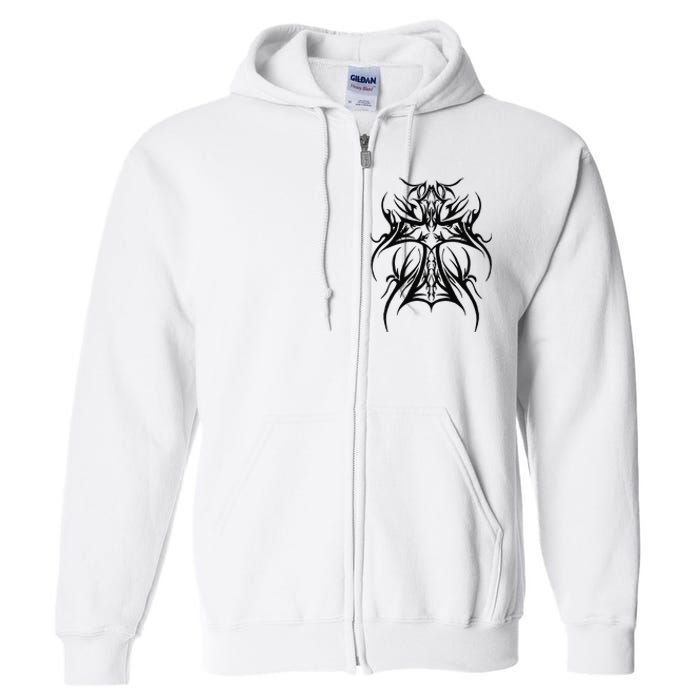 Ty Tribal Cross Premium Full Zip Hoodie