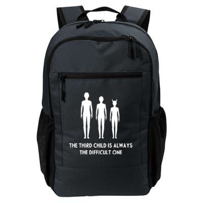 The Third Child Is Always The Difficult One Daily Commute Backpack