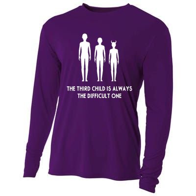 The Third Child Is Always The Difficult One Cooling Performance Long Sleeve Crew