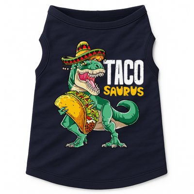 Tacosaurus Taco Cinco De Mayo Dinosaur T Rex Doggie Tank