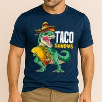Tacosaurus Taco Cinco De Mayo Dinosaur T Rex Cooling Performance Crew T-Shirt