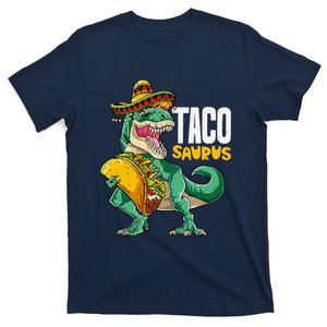 Tacosaurus Taco Cinco De Mayo Dinosaur T Rex T-Shirt