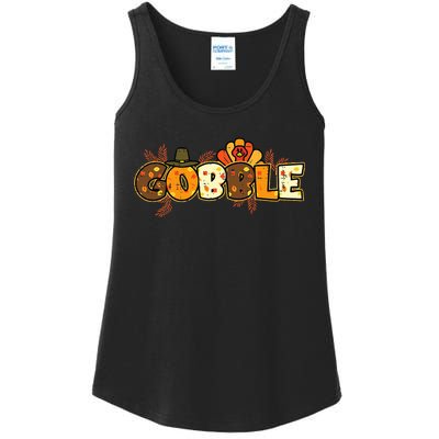 Thanksgiving Turkey Celebration Joyful Festivities Ladies Essential Tank