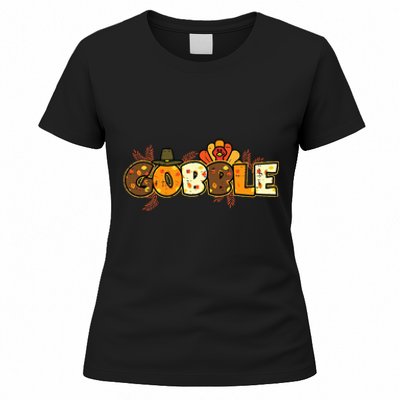 Thanksgiving Turkey Celebration Joyful Festivities Women's T-Shirt