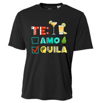 TeAmo Tequila Cinco De Mayo Fiesta Bachelorette Nacho Average Cooling Performance Crew T-Shirt