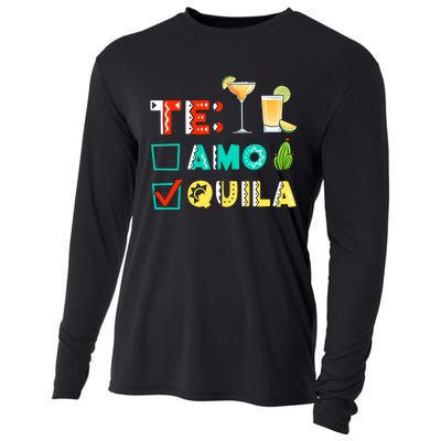 TeAmo Tequila Cinco De Mayo Fiesta Bachelorette Nacho Average Cooling Performance Long Sleeve Crew