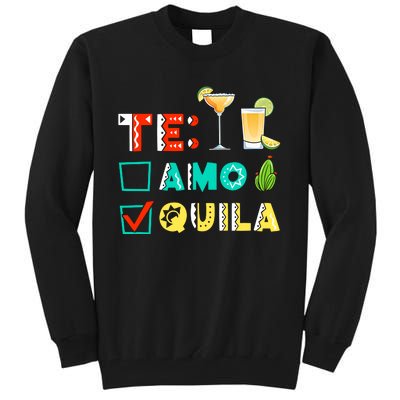 TeAmo Tequila Cinco De Mayo Fiesta Bachelorette Nacho Average Tall Sweatshirt