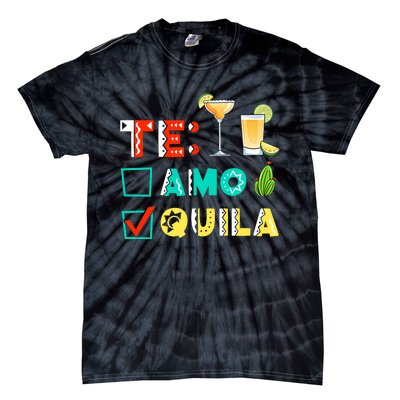 TeAmo Tequila Cinco De Mayo Fiesta Bachelorette Nacho Average Tie-Dye T-Shirt