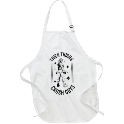 Thick Thighs Crush Guys Gym Workout Fitness Bodybuilding Apron