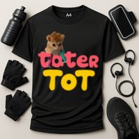 Tater Tot Cute Cat Cooling Performance Crew T-Shirt