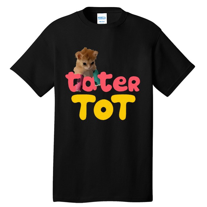 Tater Tot Cute Cat Tall T-Shirt