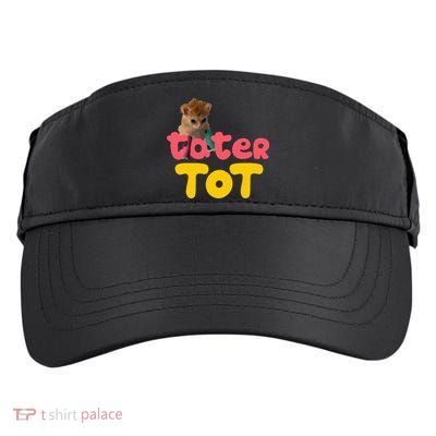 Tater Tot Cute Cat Adult Drive Performance Visor